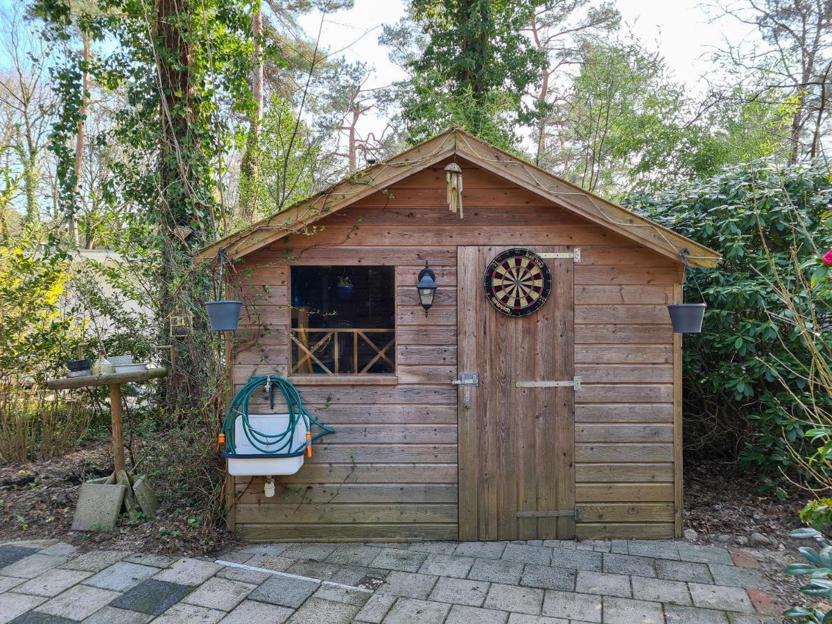 Villa Chalet Boslust IJhorst Exterior foto