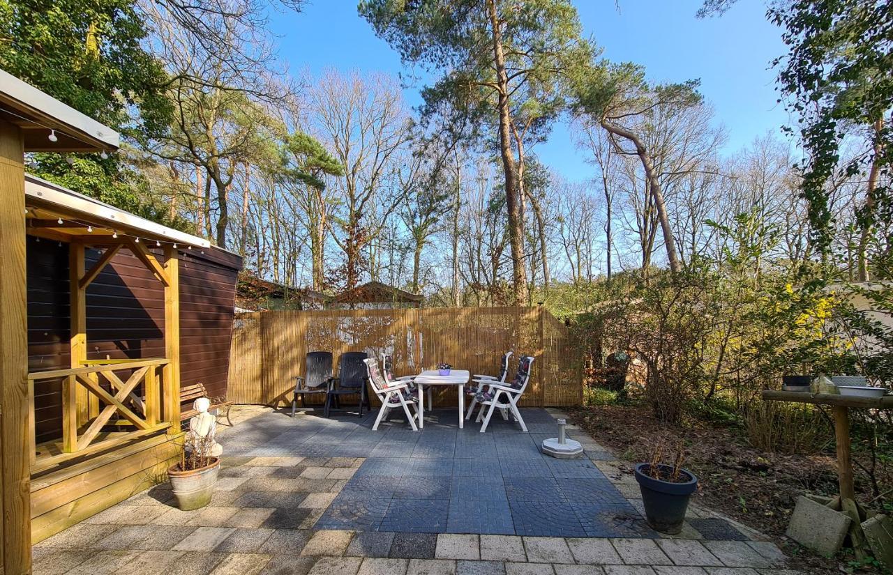Villa Chalet Boslust IJhorst Exterior foto